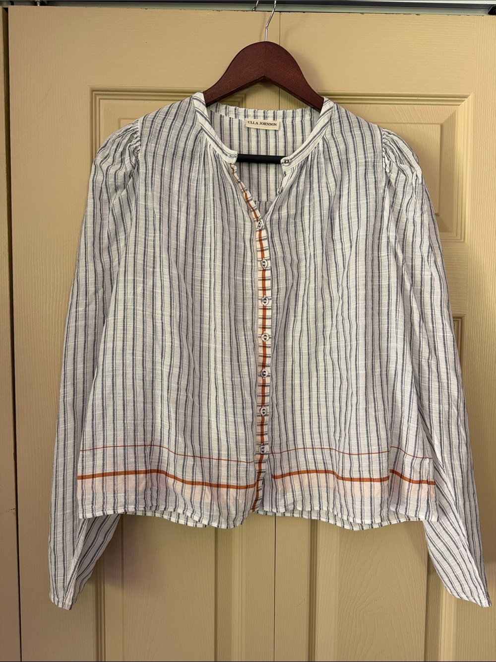 Ulla Johnson Shirt Size 8 Cotton